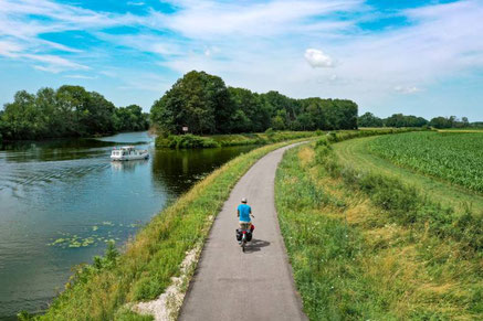 camping accueil vélo à 10 de Belleville