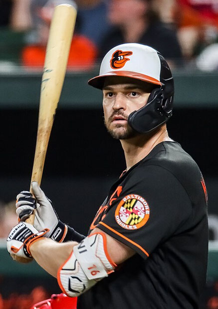 Trey Mancini con gli Orioles (Wikipedia)