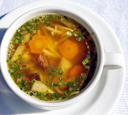 Rindfleischsuppe