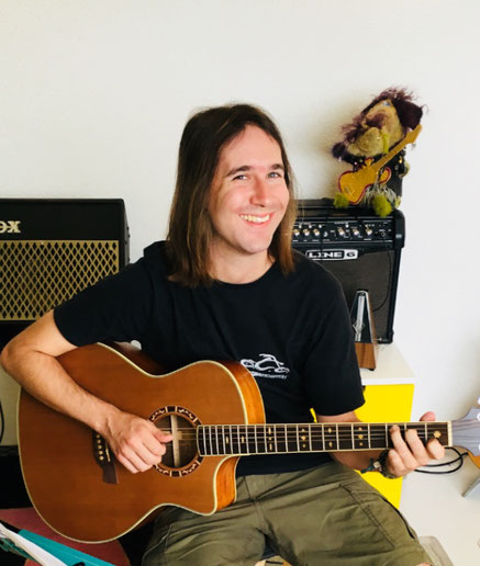 E-Gitarre lernen in Düdingen Kanton Freiburg für Kinder und Erwachsene - Gitarren lernen für anfänger