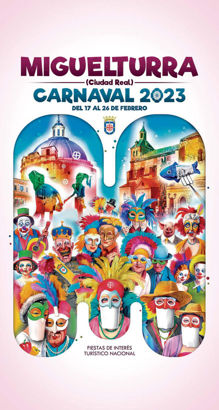 Cartel y programa del Carnaval de Miguelturra