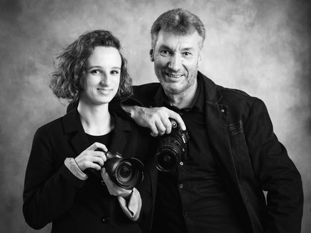 portrait Nolwenn et Daniel Photographe dans l'oise - val d'oise aux studio photo Danimages