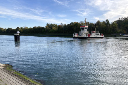 Fähre Landwehr über den Nord-Ostsee-Kanal