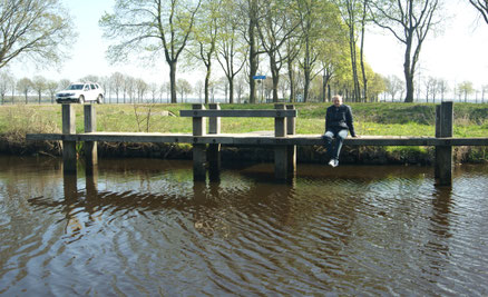 Schöner Platz am Wasser