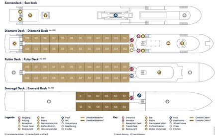 Deckplan PORTO MIRANTE