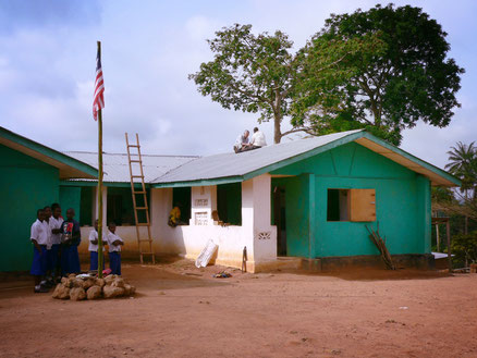 Construction of a school in Konjorlloe