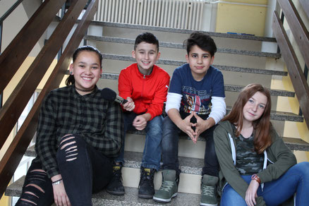 Emilie, Amy, Emre & Alexej