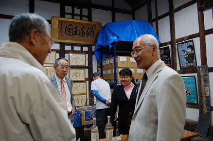 お酒の選び方、楽しみ方について、社長と直接お酒談義♪