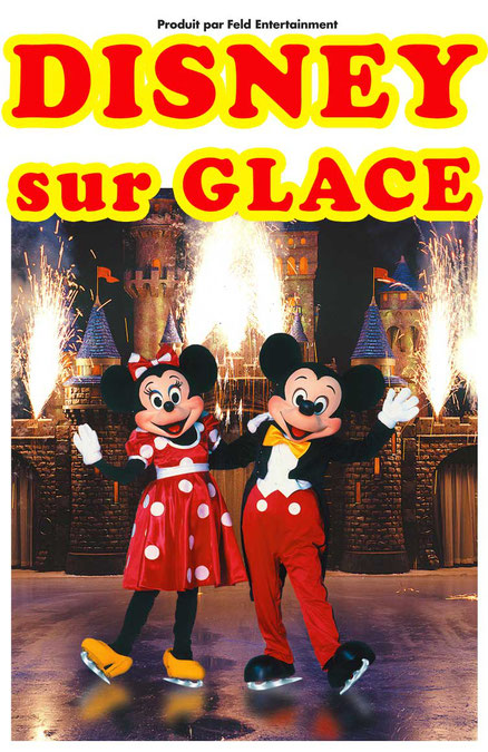 Disney sur glace un spectacle evenement CSE 2020 pour toute la famille special Groupe et CSE