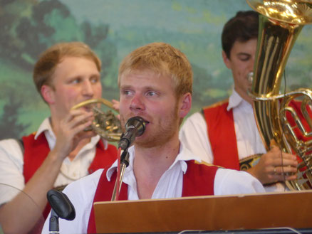 Junge Hinterberger auf dem Herbstfest Rosenheim. Bildrechte Junge Hinterberger