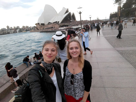 Alina und ich in Sydney