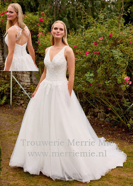 Bruidsjurk, Ivoor, Sweetheart, 20053