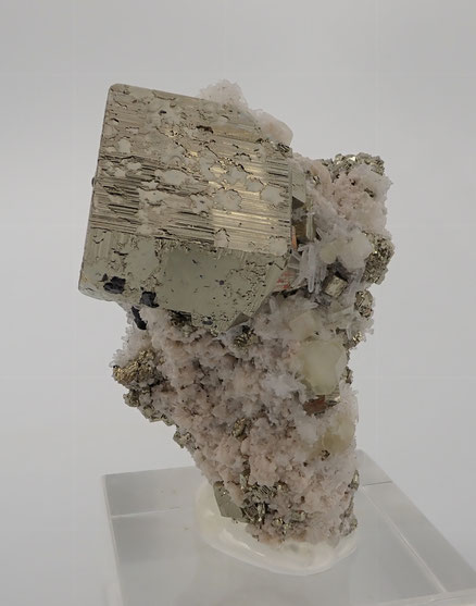 Pyrite with Apatite