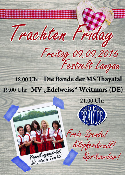 Trachten Friday 2016
