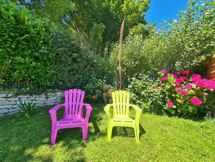 Ferienhaus, Kraou Bian, Guisseny, Cote des Legendes, Finistere, Bretagne, Urlaub, Ruhe, Erholung, Entspannung, ländlich, Garten, Urlaub mit Hund, Grillen, Barbecue, Sitzplatz im Garten