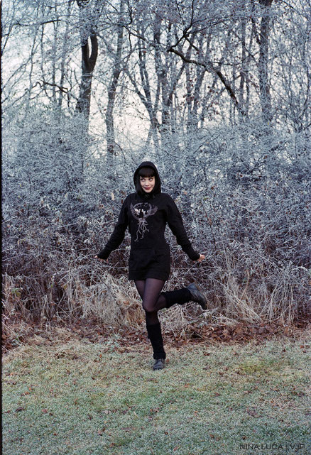 image: nina luca, chyvonne le monnier, eco fashion, ethically made, ethical, made in britain, against animal cruelty, fair trade fashion, human rights fashion, uk fashion, dark fashion blog, dark fashion blogger, dark style blog, directions hair color
