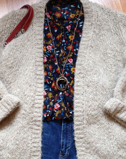 Look stylé avec de la maille