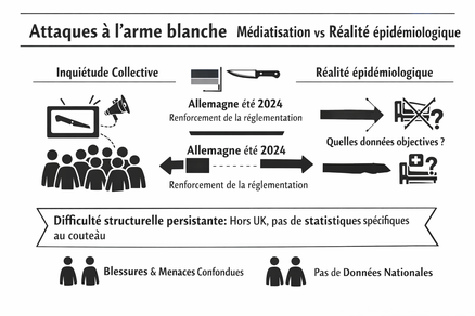 Attaques à l'arme blanche : réalités et perceptions