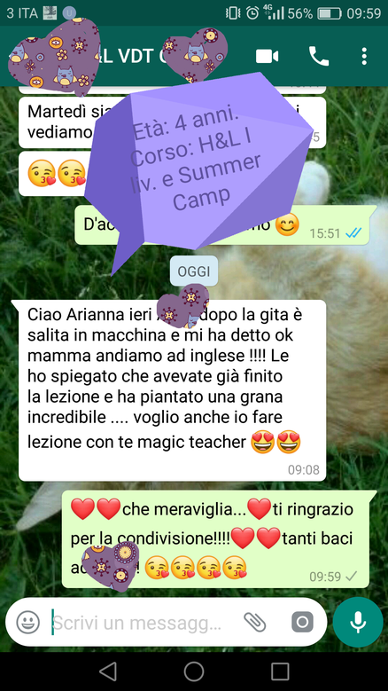 Mamma, voglio andare a inglese!!!