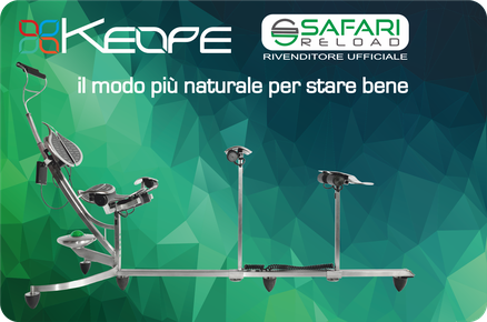 Safari reload  - rivenditore ufficiale poltrona medica Keope