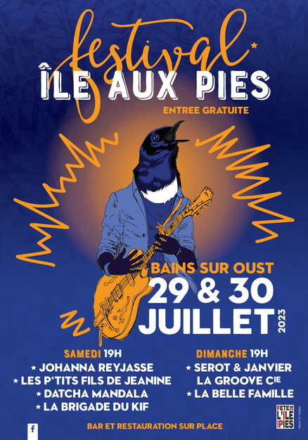  AFFICHE // FESTIVAL ILE AUX PIES