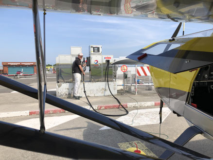 Annemasse LFLI Zollflugplatz für Einflug Frankreich