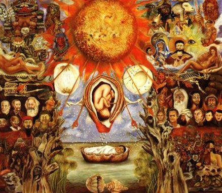 Frida Kahlo's maleri "Moses"