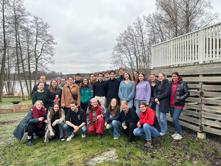 PiNler auf dem Zwischenseminar in Marielund (Foto: privat)