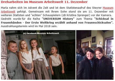 Homepage-Bericht vom Dezember 2017