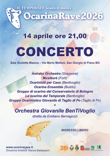 OCARINA RAVE 2026 Campo Musicale Internazionale di Ocarina
