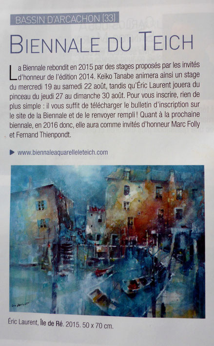 L'art de l'aquarelle - N° 25 Juin 2015