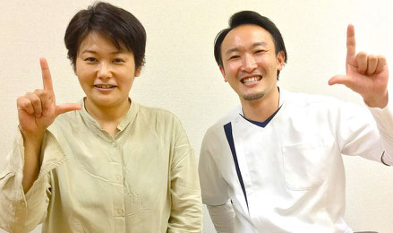 患者様の声　家族と過ごせる時間が 増えて幸せです!!　千葉県市川市　(池原さん)