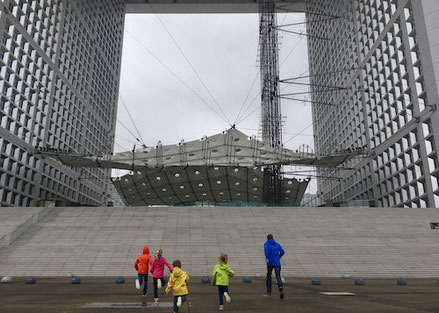 La Grande Arche, la Défense, Paris, Stadt