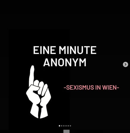 Titelbild von Maryams Instagram-Seite "Eine Minute Anonym"
