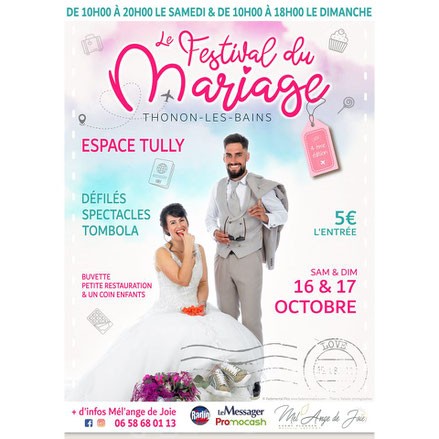 Festival du Mariage  à Thonon-les-Bains - 16 et 17 Octobre 2021