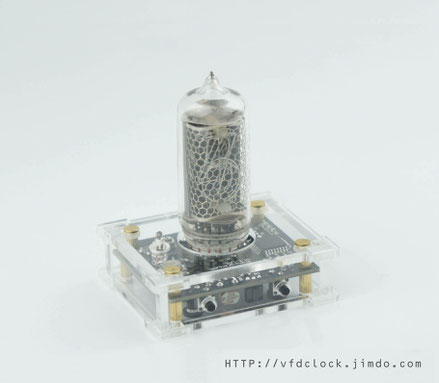 IN-8-2 Single Digital NIXIE Clock V1.0