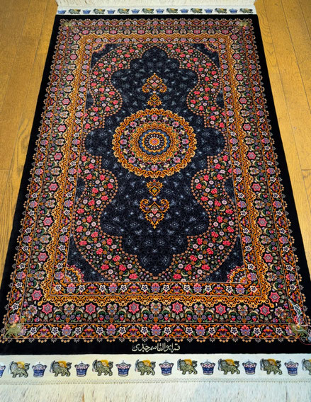 QUM silk AbulghasemJeddi工房 ザロチャラクサイズ