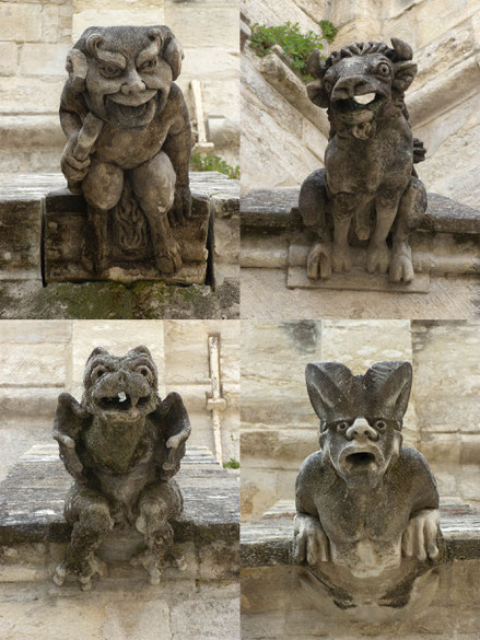 Les Gargouilles sont les représentations archétypales des gardiens de la matrice.