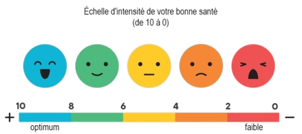 échelle d'intensité de la bonne santé
