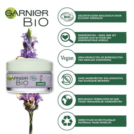 Garnier Bio Lavandin gezichtsverzorging