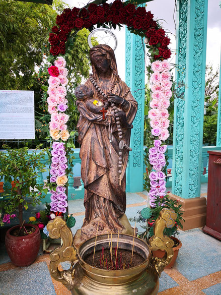 Notre-Dame de la Providence, 2e statue découverte à Areyksat.