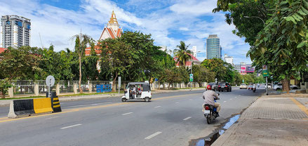 Quelque part, boulevard Norodom, Phnom Penh, 29/11/2020.