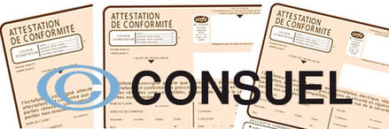 Certificat de conformité logo Consuel