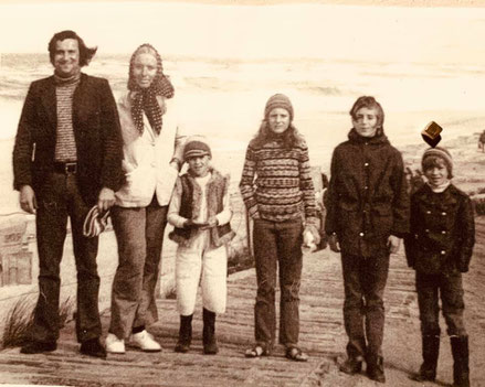 Familie Morell, Pfingsten 1975