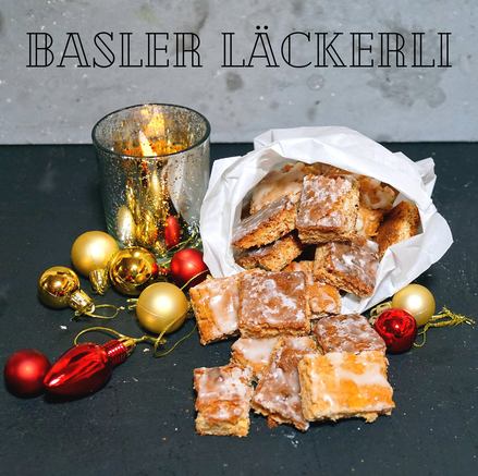 Basler Läckerli - würzige Lebkuchen mit Honig