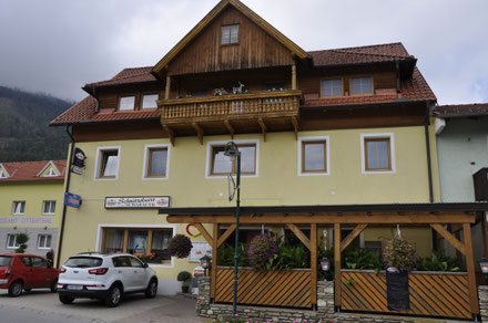 Außenansicht Schnitzelwirt Gasthof Schabauer