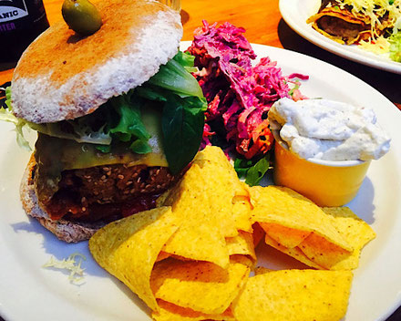 vegan cheeseburger henderson's edinburgh scotland