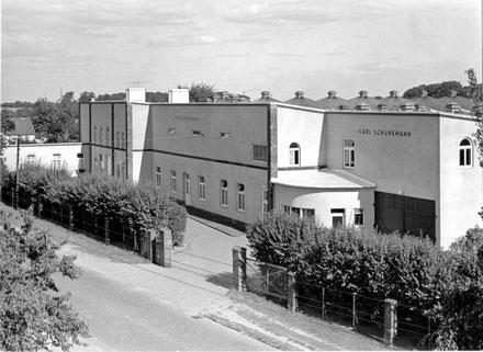 Trini-Druckwerk der Carl Eduard Schünemann KG an der Stader Landstraße im Jahr 1964 (HVL Archiv / F00190)