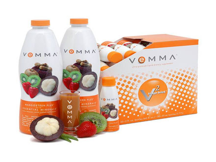 Products: VEMMA Premix 946 ml (big bottle) and V2 - trip 59 ml (small bottles)