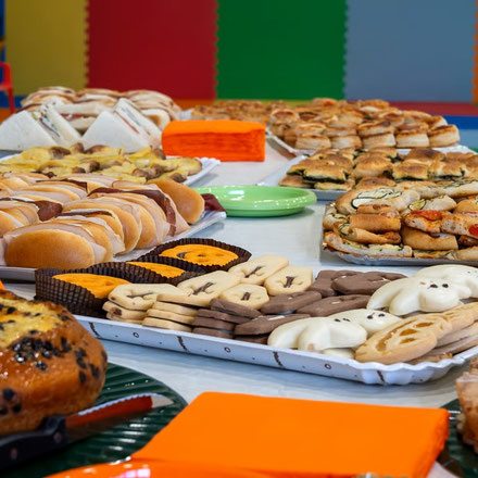 buffet feste bambini 8 anni Roma